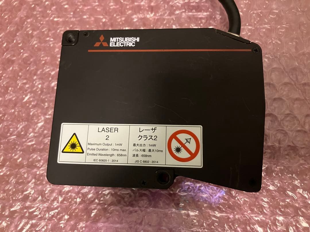 三菱電機　レーザ変位センサコントローラユニット　2セット4入力分