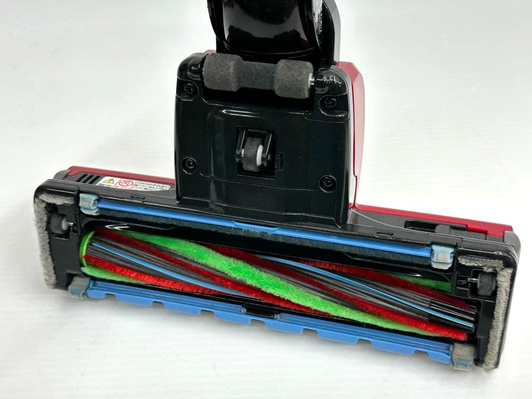 赤　日立　掃除機　美品　綺麗　 動作保証 D-DP15 パワーヘッド　回転ブラシ