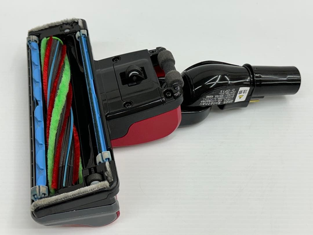 赤　日立　掃除機　美品　綺麗　 動作保証 D-DP15 パワーヘッド　回転ブラシ
