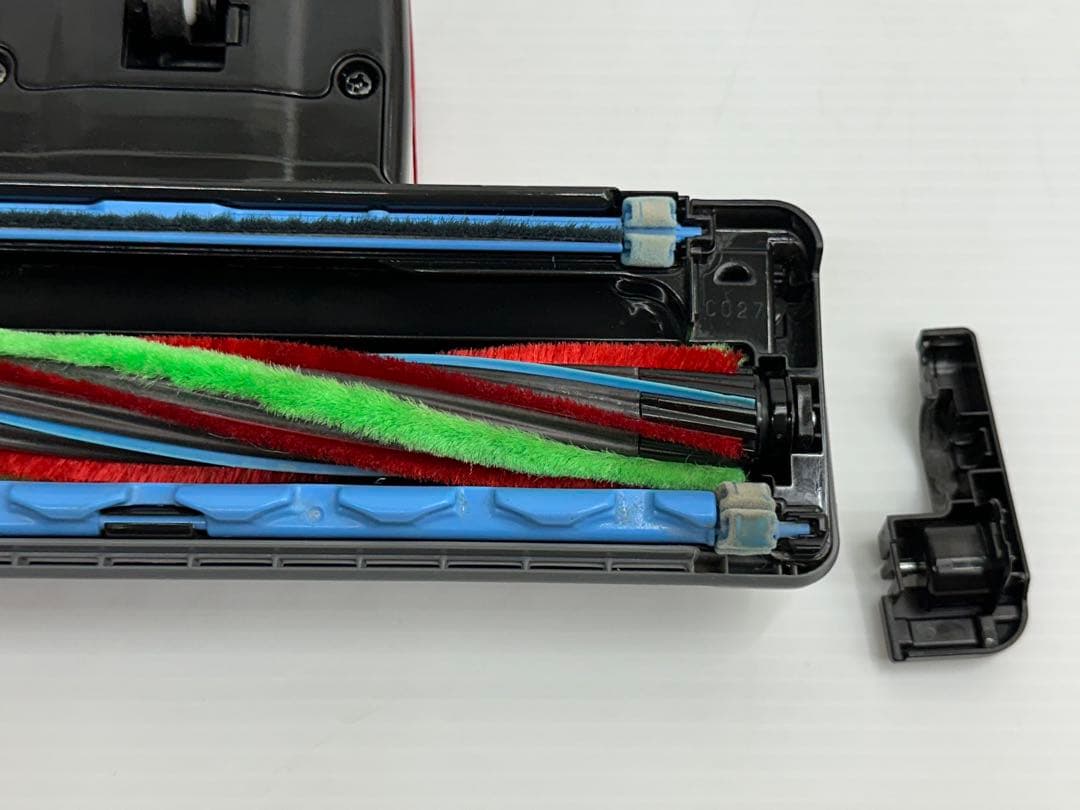 赤　日立　掃除機　美品　綺麗　 動作保証 D-DP15 パワーヘッド　回転ブラシ