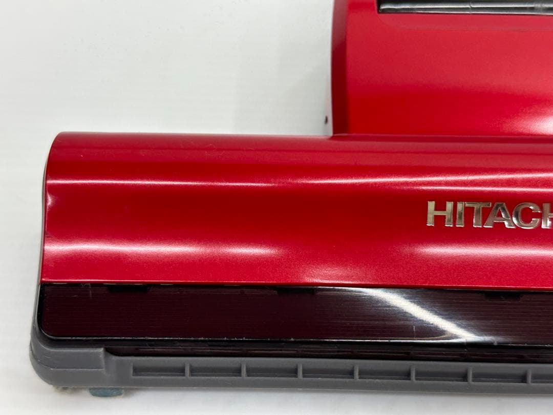 赤　日立　掃除機　美品　綺麗　 動作保証 D-DP15 パワーヘッド　回転ブラシ