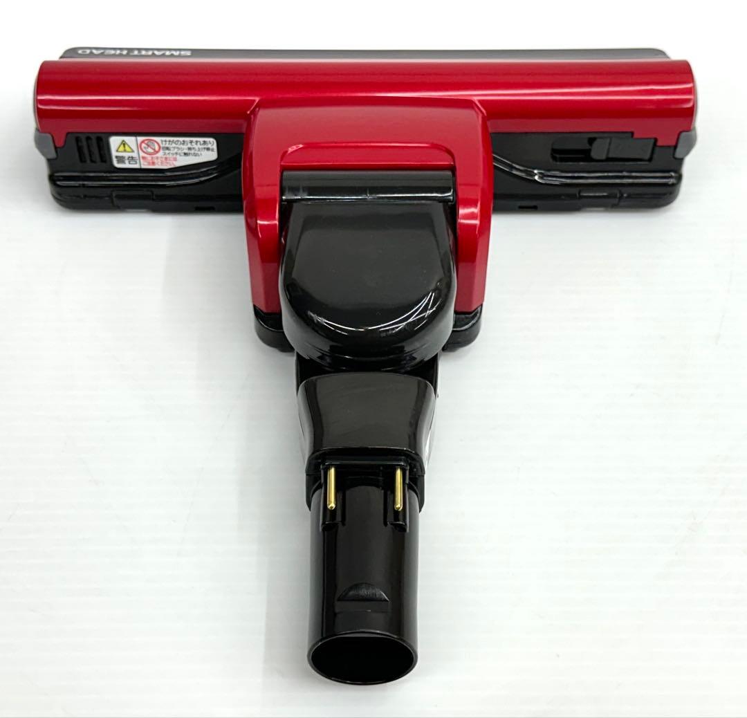 赤　日立　掃除機　美品　綺麗　 動作保証 D-DP15 パワーヘッド　回転ブラシ