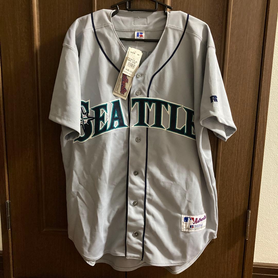 タグ付き！未使用　シアトル　マリナーズ　イチロー　2001年　ユニフォーム。
