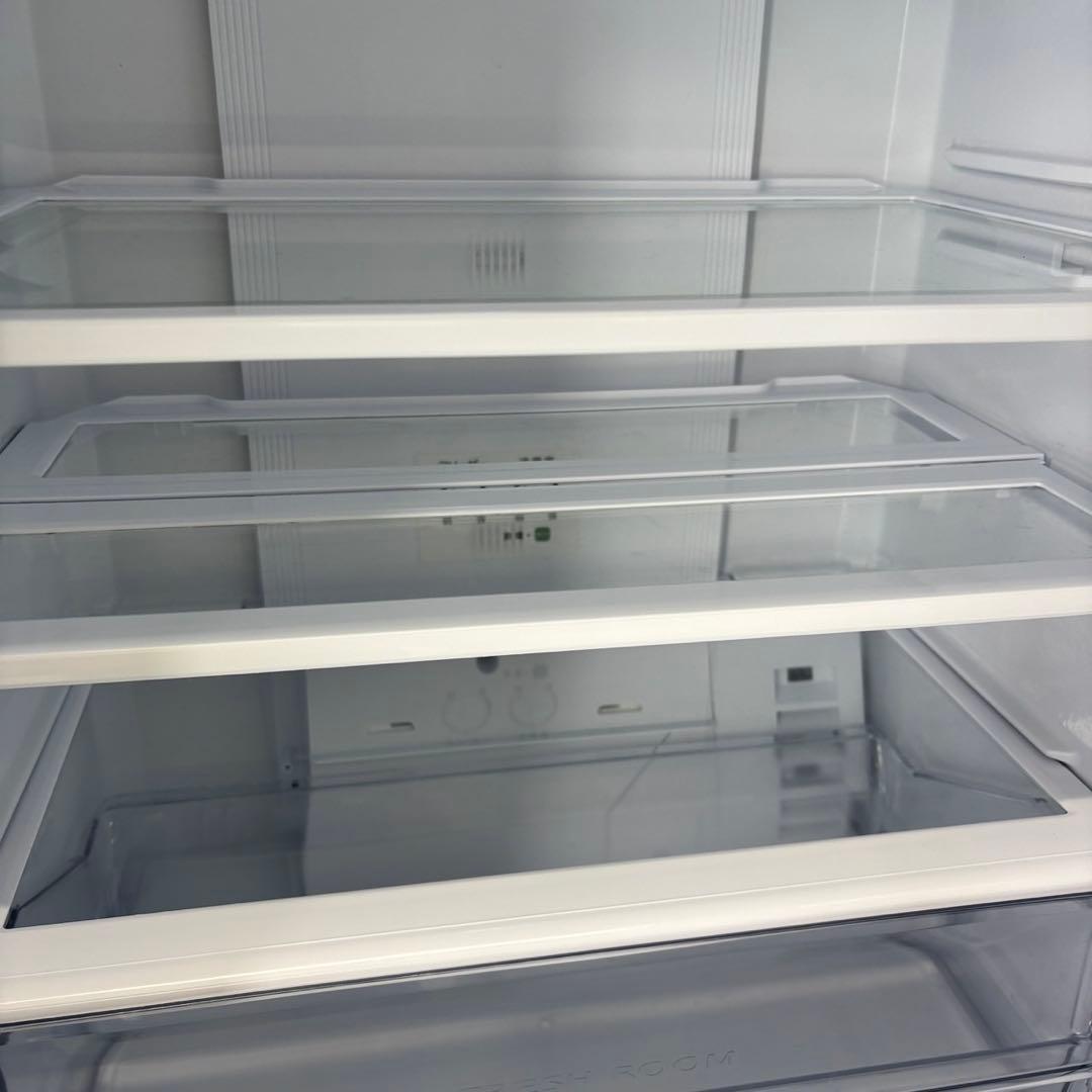 744⭕️冷蔵庫　AQUA　大型　300-400ℓ　設置無料　右開き　安い　綺麗