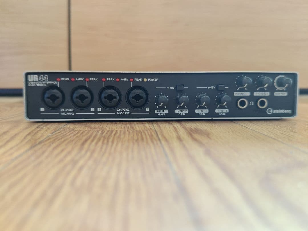 オーディオインターフェース Steinberg UR44 故障品 ジャンク