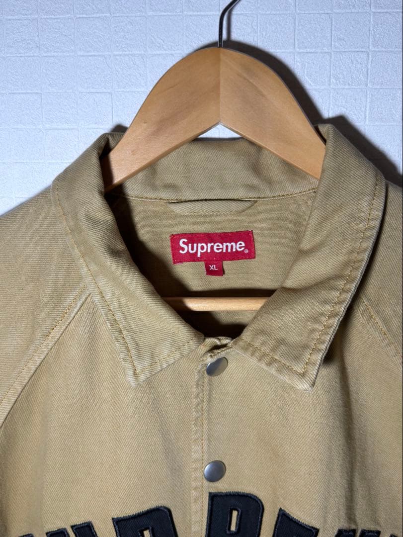 Supreme Snap Front Twill Jacket スタジ ヤンXL
