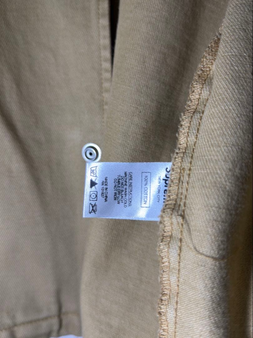 Supreme Snap Front Twill Jacket スタジ ヤンXL