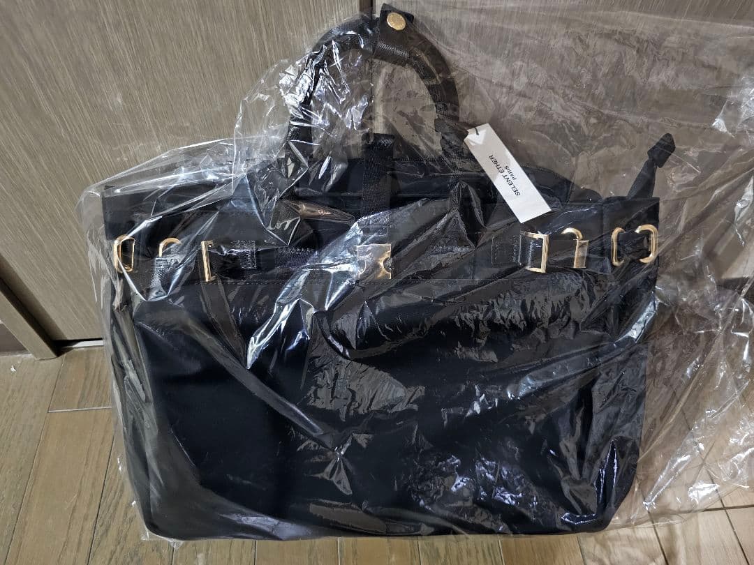 バッグ SELENT ETHER PARIS PASSION36 GOLD BLACK