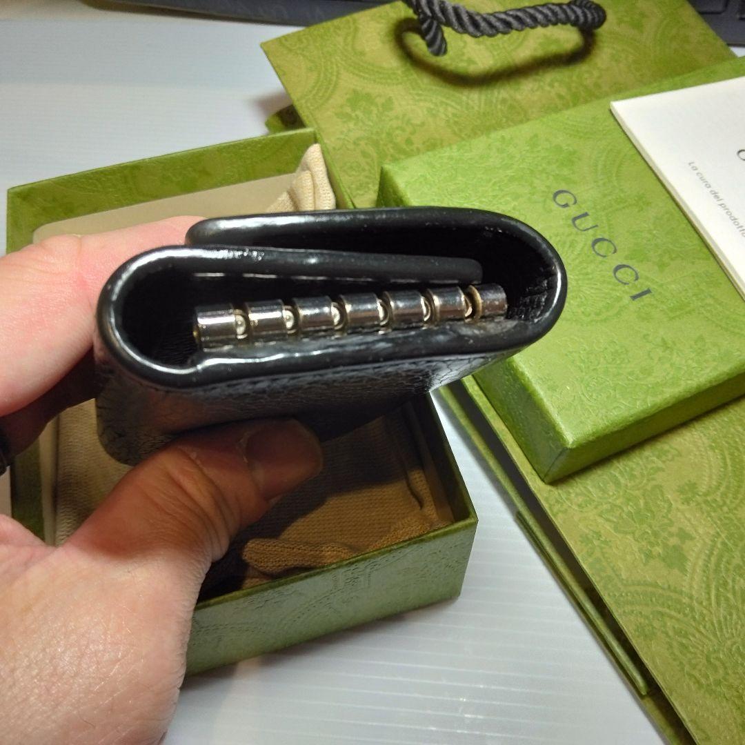 美品 GUCCI DURIAN キーケース メンズ ブラック