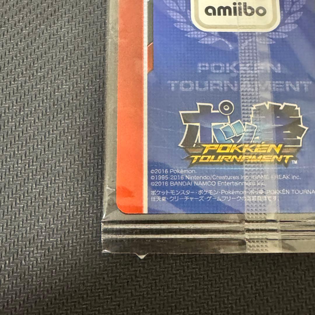 【硬質ケース付き】 ポッ拳 Wii U amiibo ダークミュウツー カード