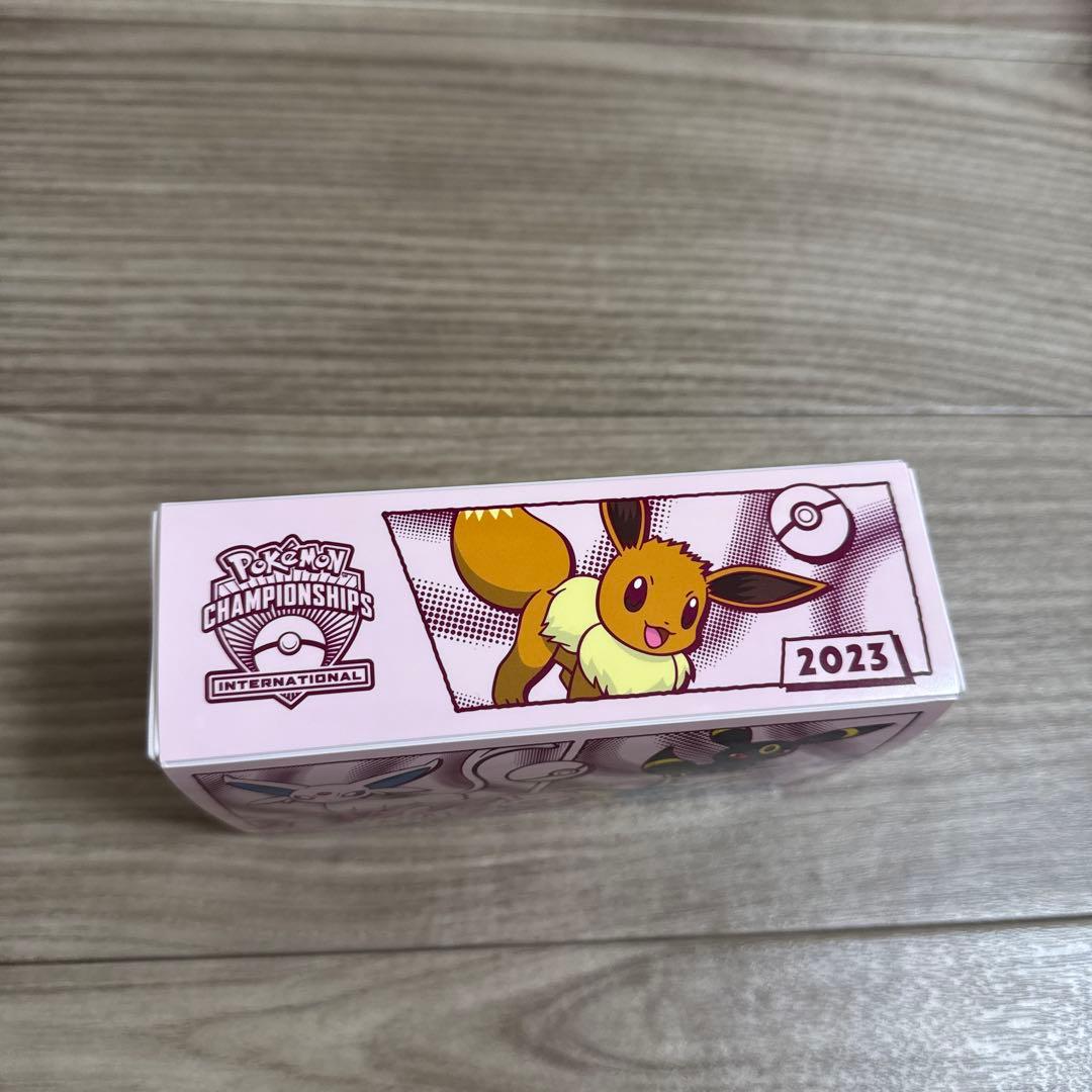 レア　ポケモン　チャンピオンシップス　2023 イーブイズ デッキケース