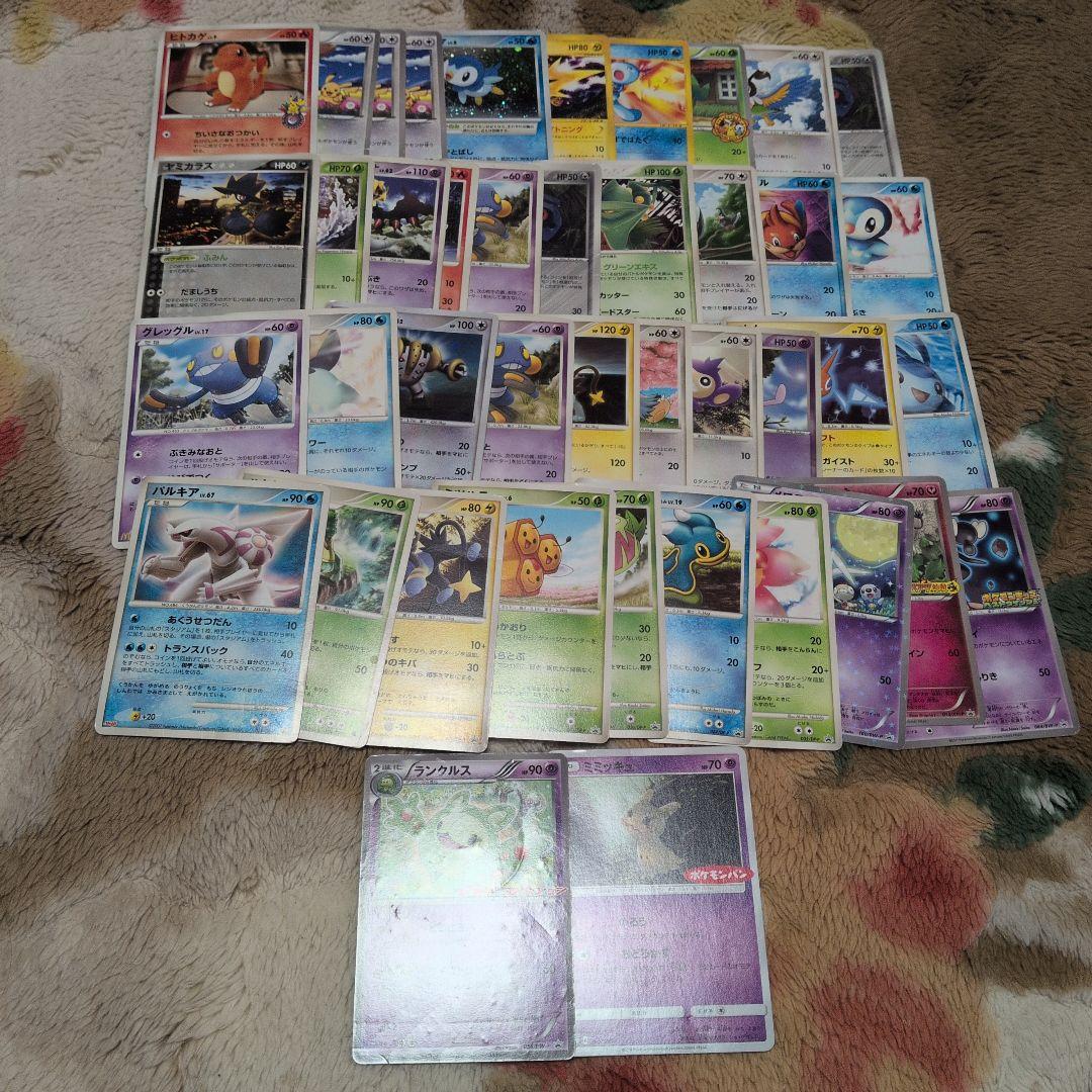 プロモ　まとめ売り　meiji マクドナルド　ポケモンパン　42枚　ジャンク品