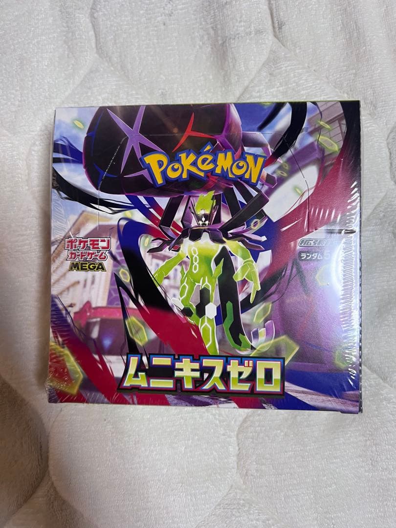 ポケモンカードゲーム ムニキスゼロ新品未開封シュリンク付き1BOX