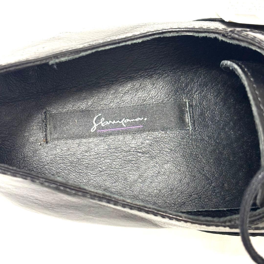 新品 ドレスシューズ メダリオン 本革 革靴 ブラック 27cm ビジネス