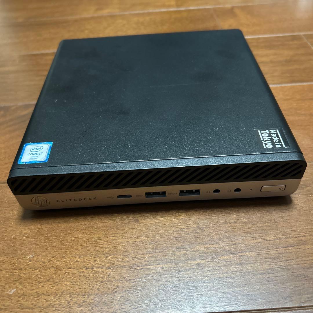 マイクロPC HP EliteDesk 800 G3 i7-6700T 16GB
