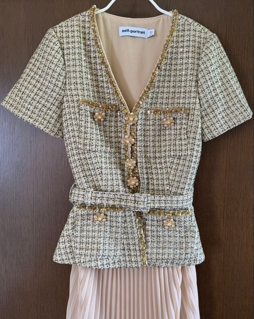 self-portrait ワンピース　室内試着のみ