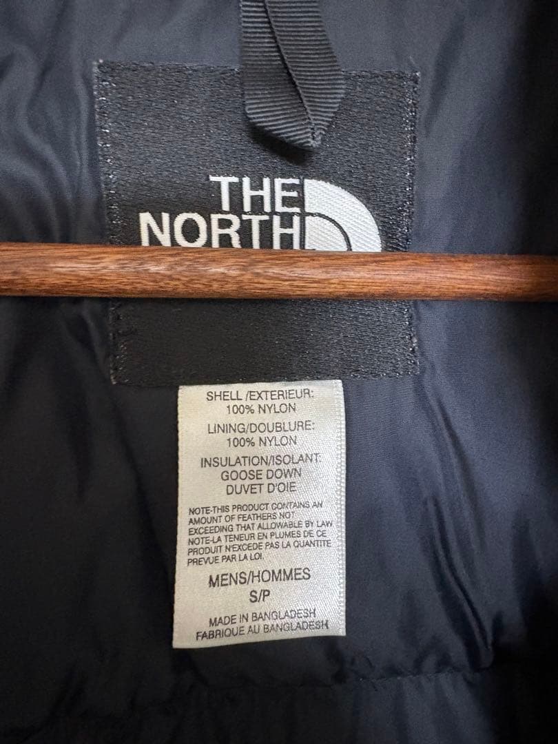 THE NORTH FACE ブラックダウンジャケット　S