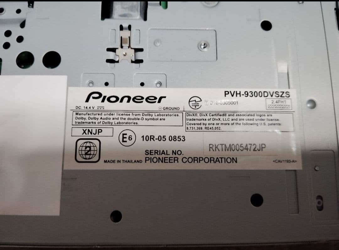 スズキ純正ディスプレイオーディオ　PVHー9300DVSZS