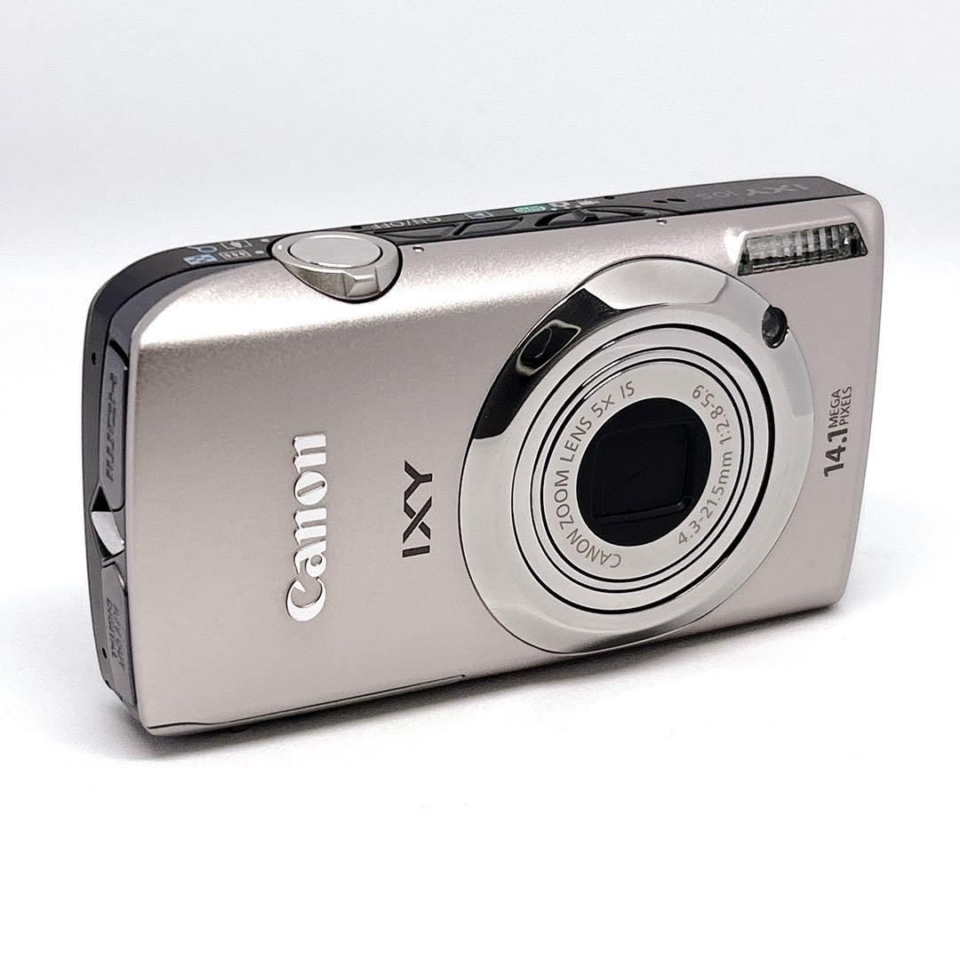 美品　Canon IXY 10S シルバー　コンパクトデジカメ　付属品あり