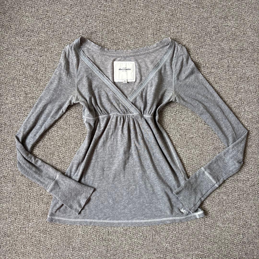 トップス vintage Abercrombie babydoll top M