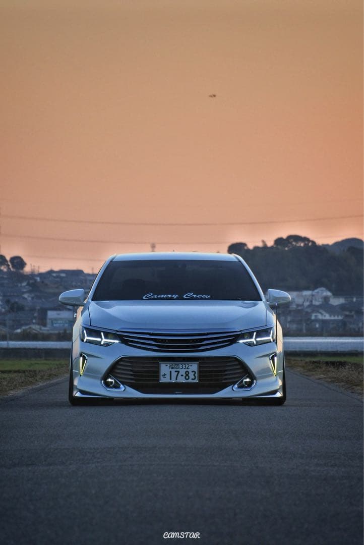 80　50カムリ後期 社外ヘッドライト