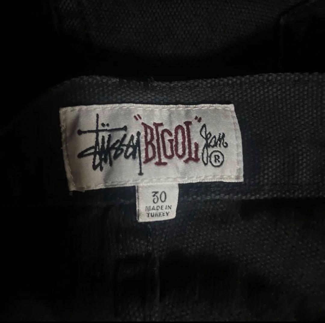 パンツ STUSSY BIG OL' JEAN WASHED CANVAS 30