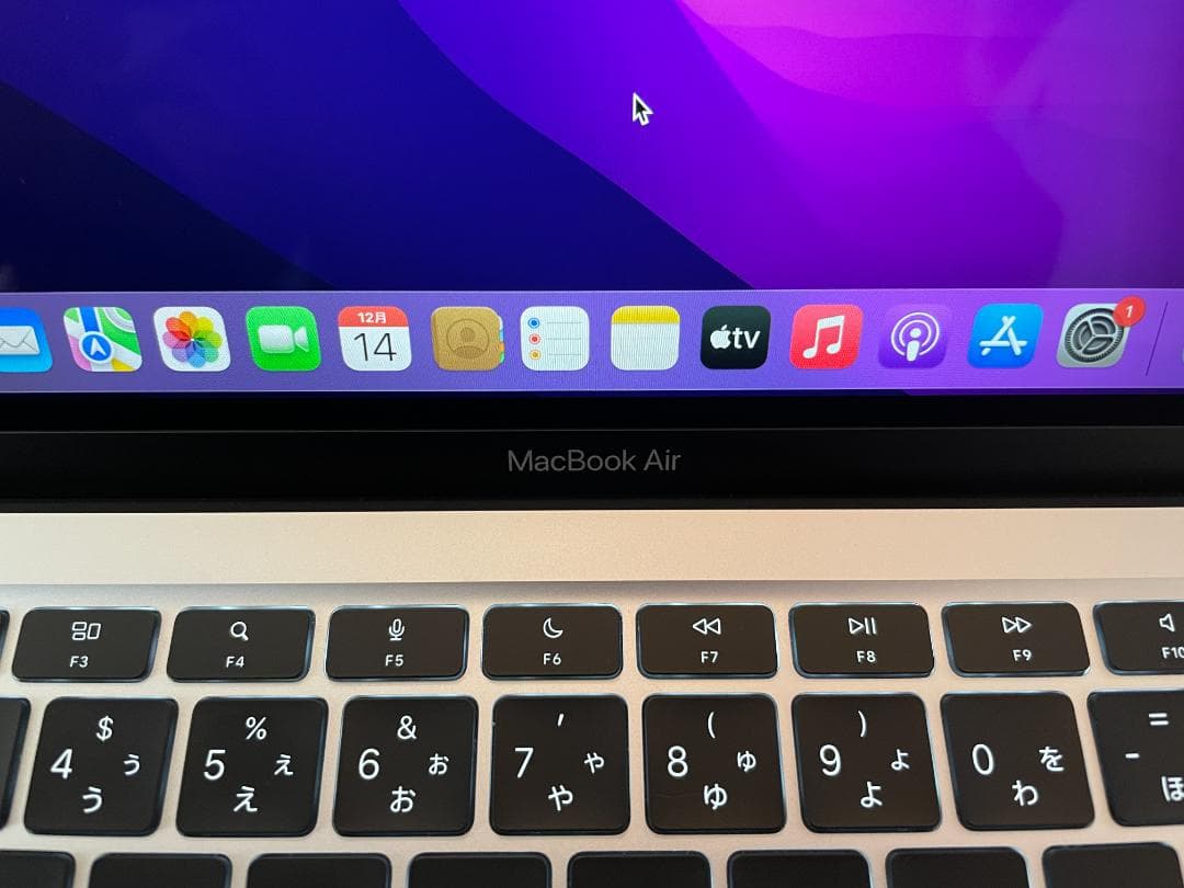 MacBook Air 2020 M1 16GB 13インチ　本体のみ