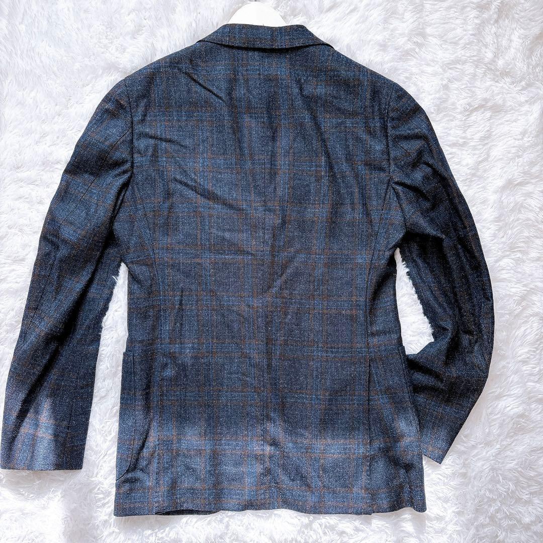 こたろう シルク混★ ビームスエフ テーラードジャケット チェック
