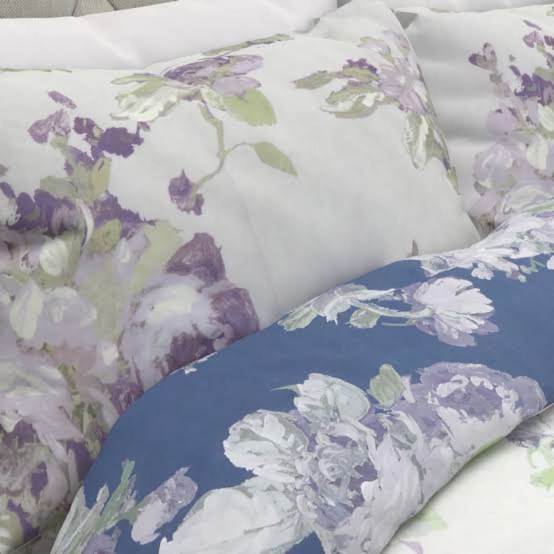 ローラアシュレイ 掛け布団カバー＋枕カバー*2 ヴィオレッタ　新品