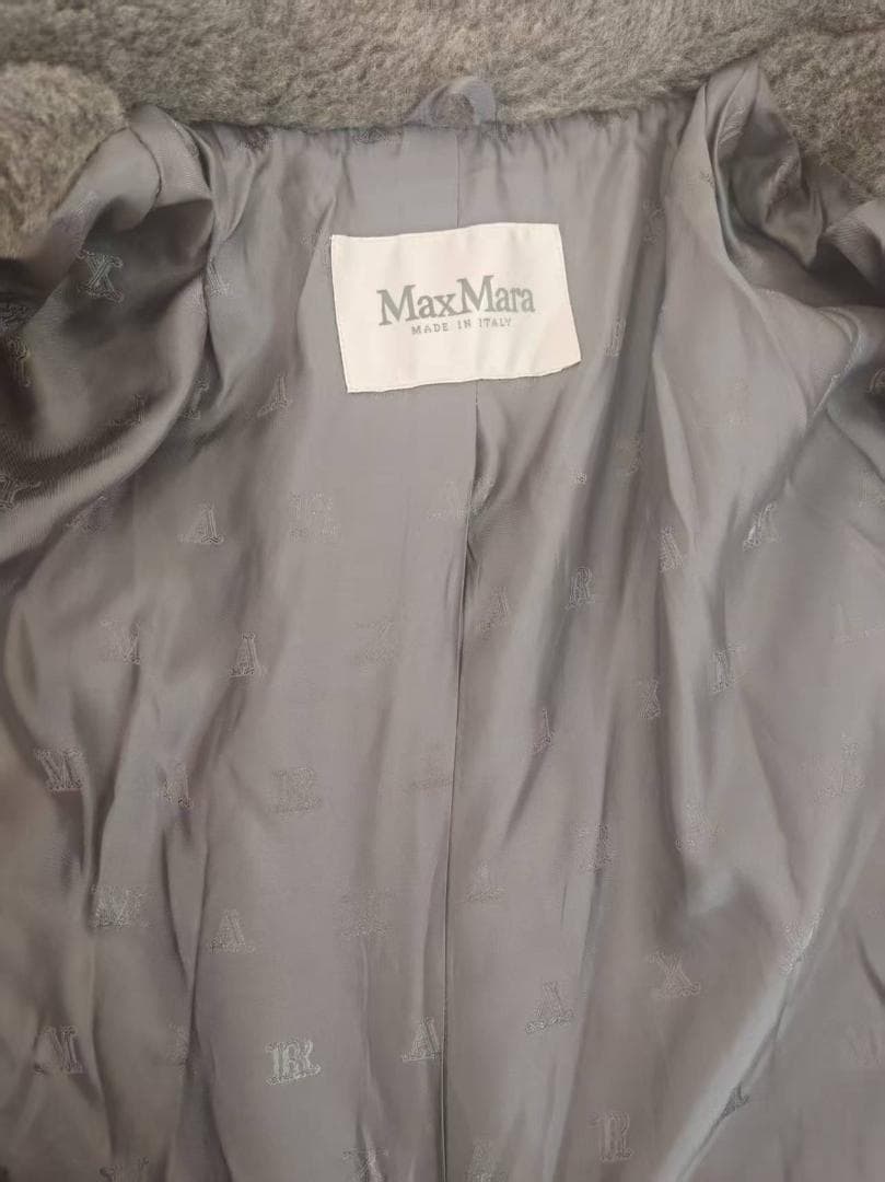 美品MAX MARA バイカージャケット グレー