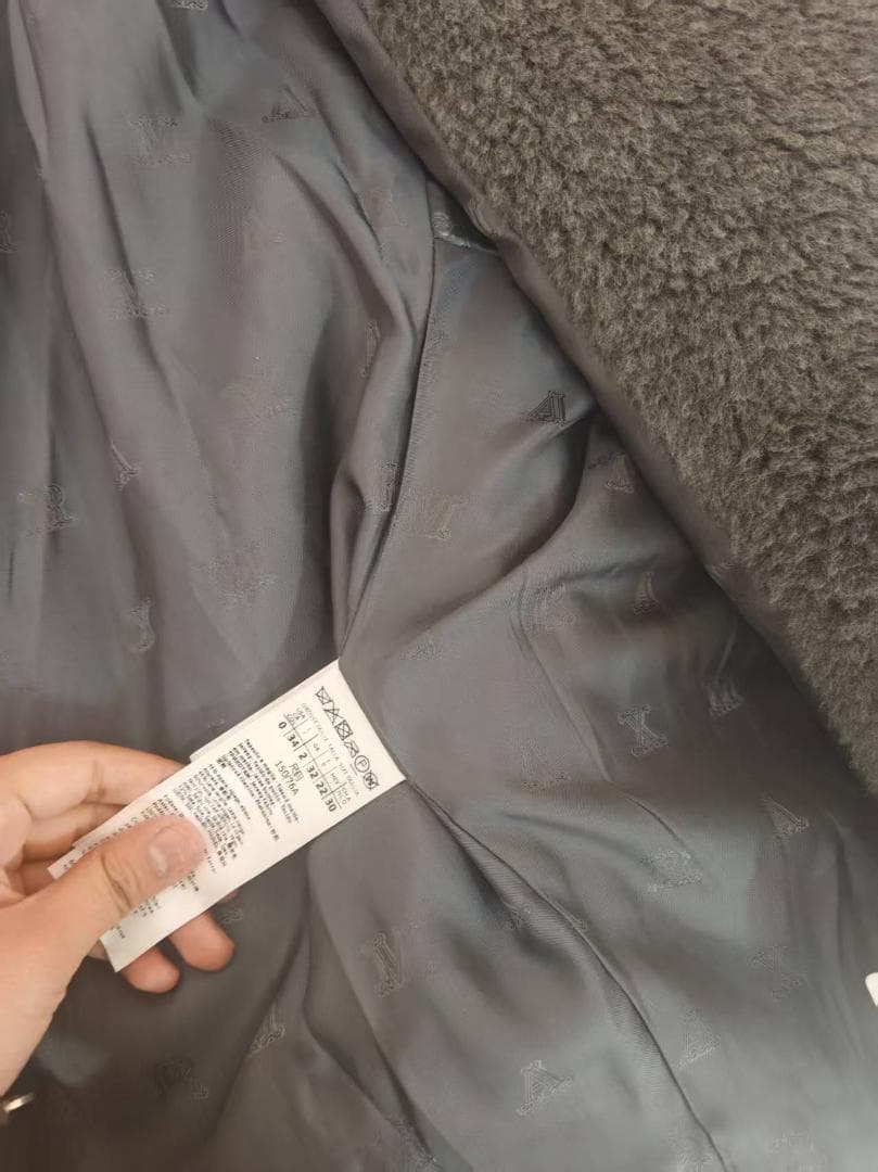 美品MAX MARA バイカージャケット グレー