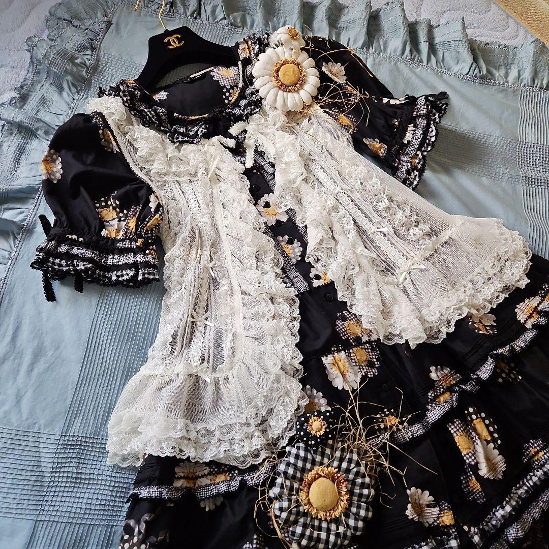 ★ピンクハウス★❤️スーパードルフィーコラボのレースベスト✨白