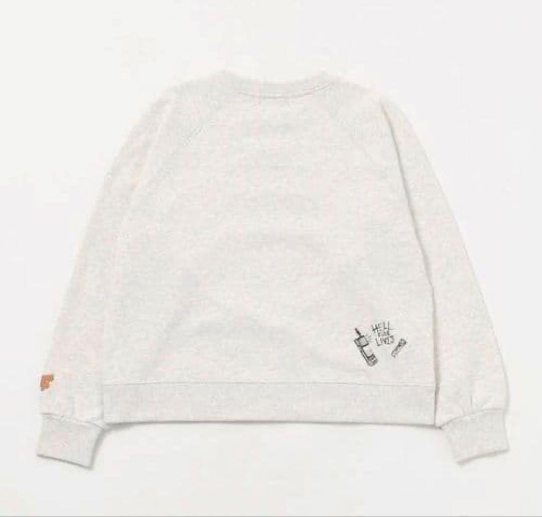 【美品】STRANGER THINGS スウェットプルオーバー オートミール