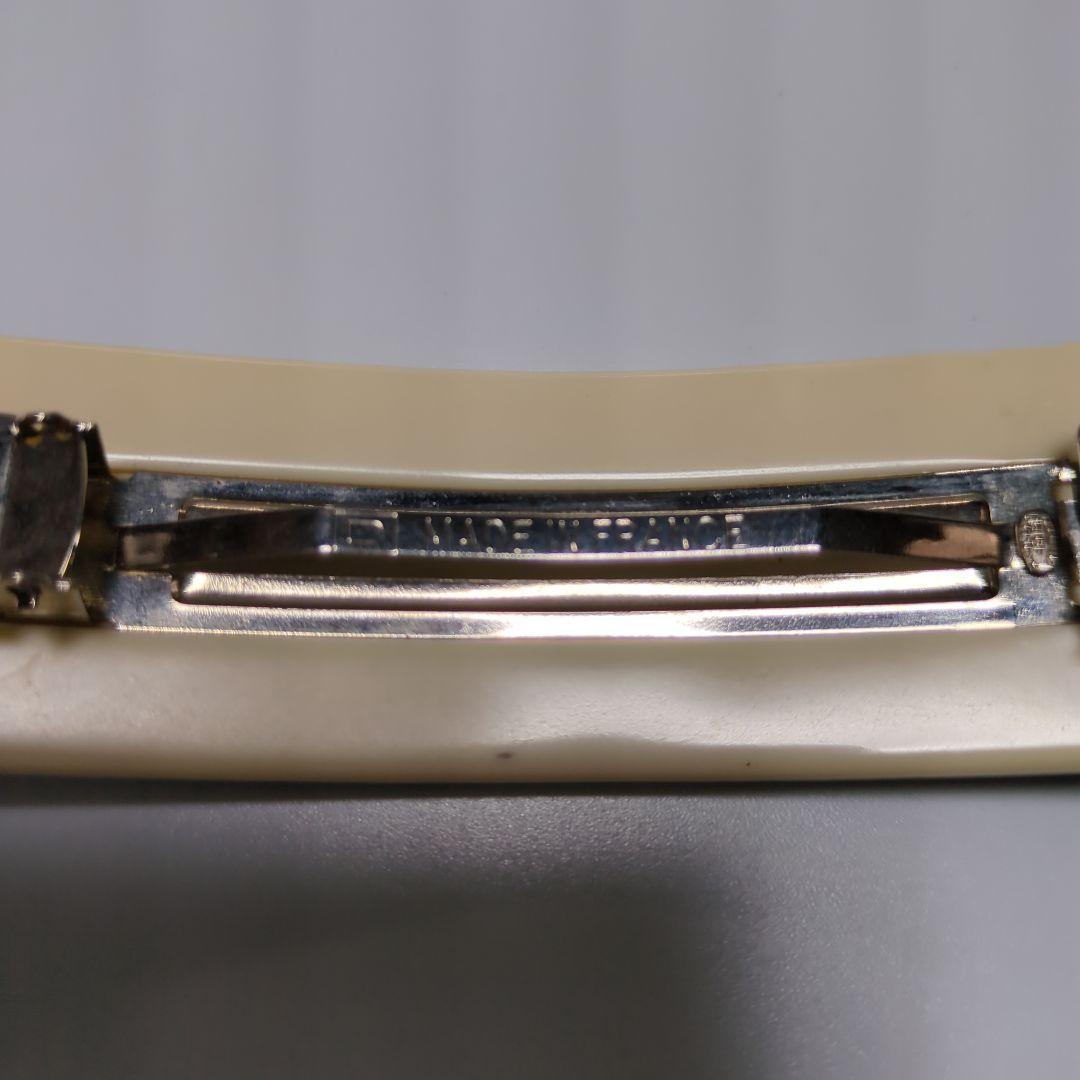 CHANEL ブラック バレッタ 99P ビンテージ