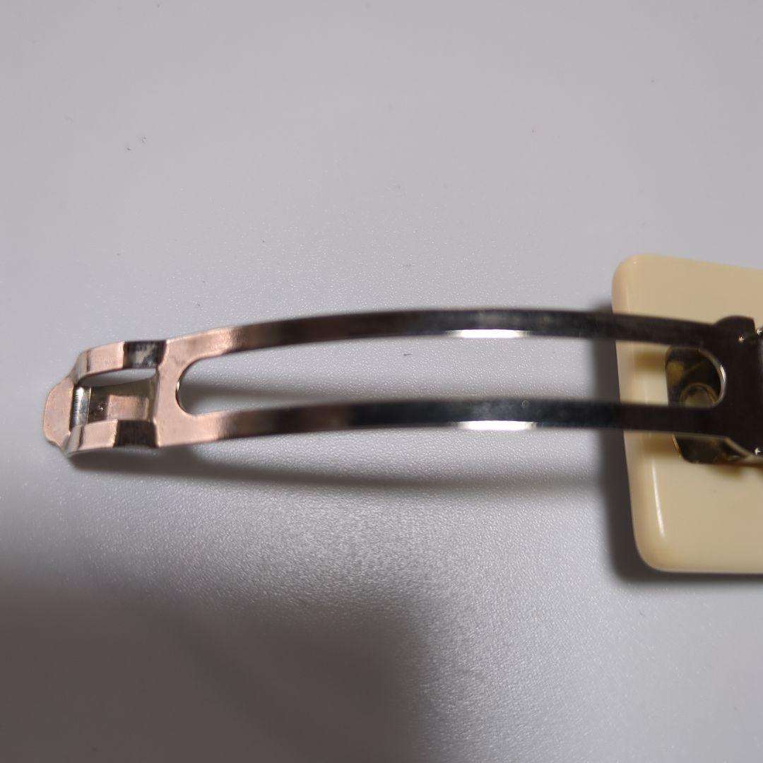 CHANEL ブラック バレッタ 99P ビンテージ