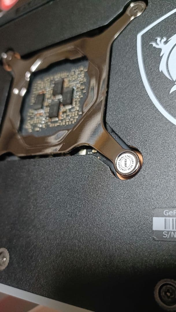 MSI GeForce RTX 3060 Ti GamingX Trioジャンク