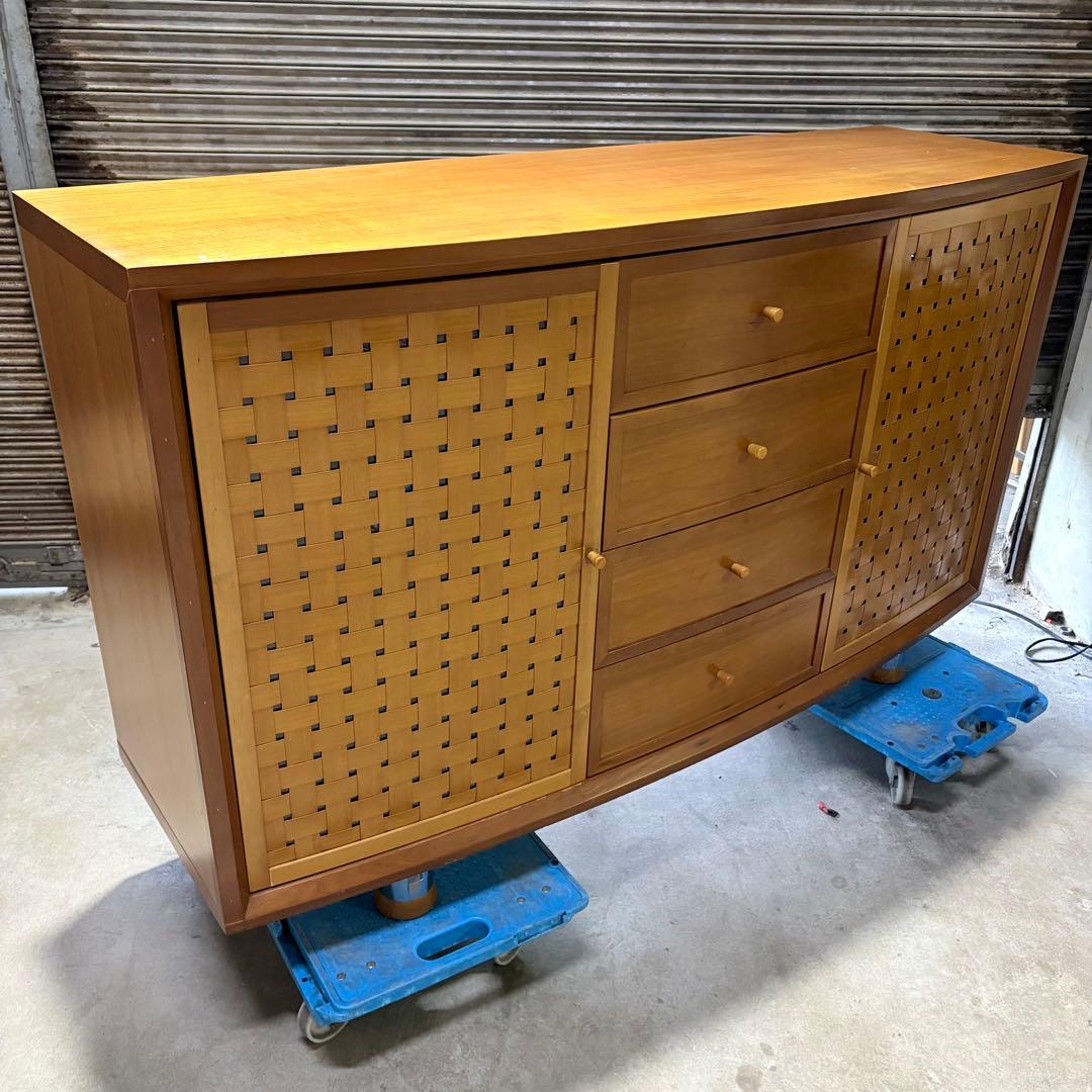 【福岡】 キャビネット 収納家具 ビンテージ 収納 飾り棚 リビングボード