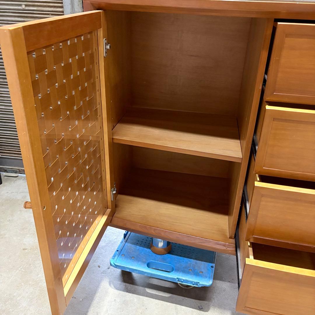 【福岡】 キャビネット 収納家具 ビンテージ 収納 飾り棚 リビングボード