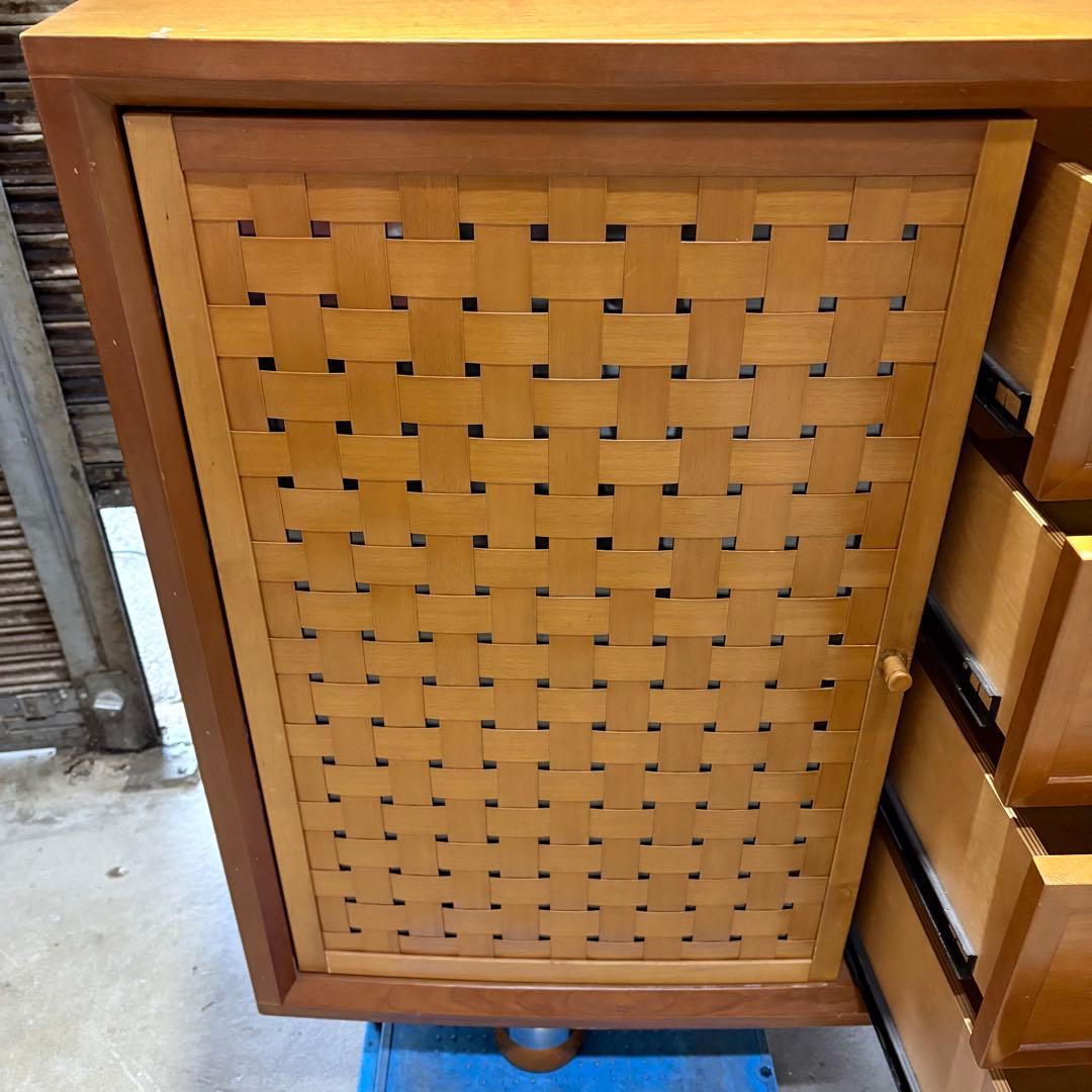 【福岡】 キャビネット 収納家具 ビンテージ 収納 飾り棚 リビングボード