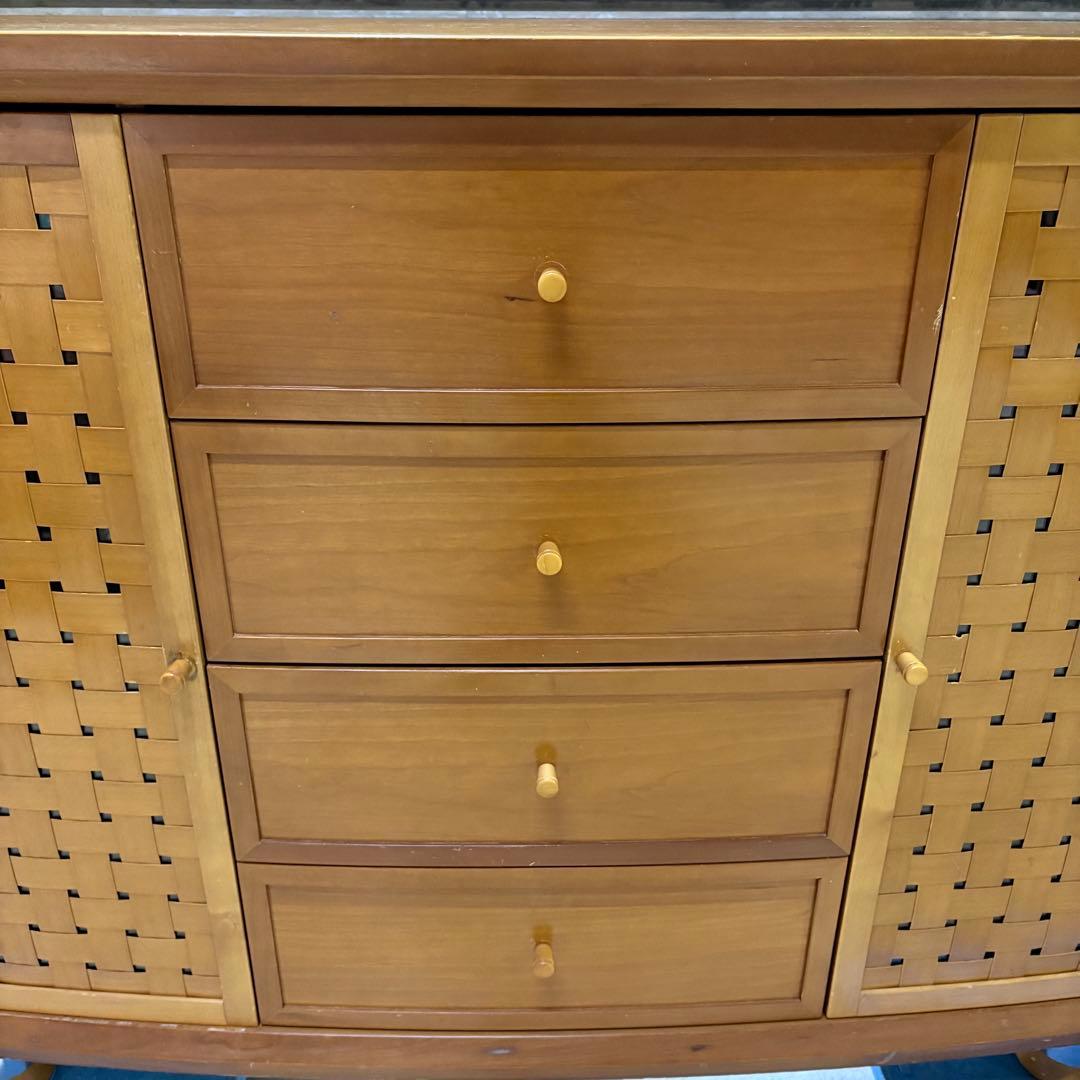 【福岡】 キャビネット 収納家具 ビンテージ 収納 飾り棚 リビングボード