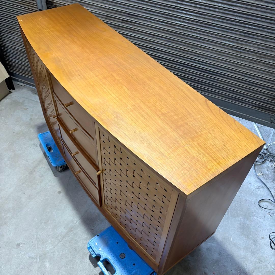 【福岡】 キャビネット 収納家具 ビンテージ 収納 飾り棚 リビングボード