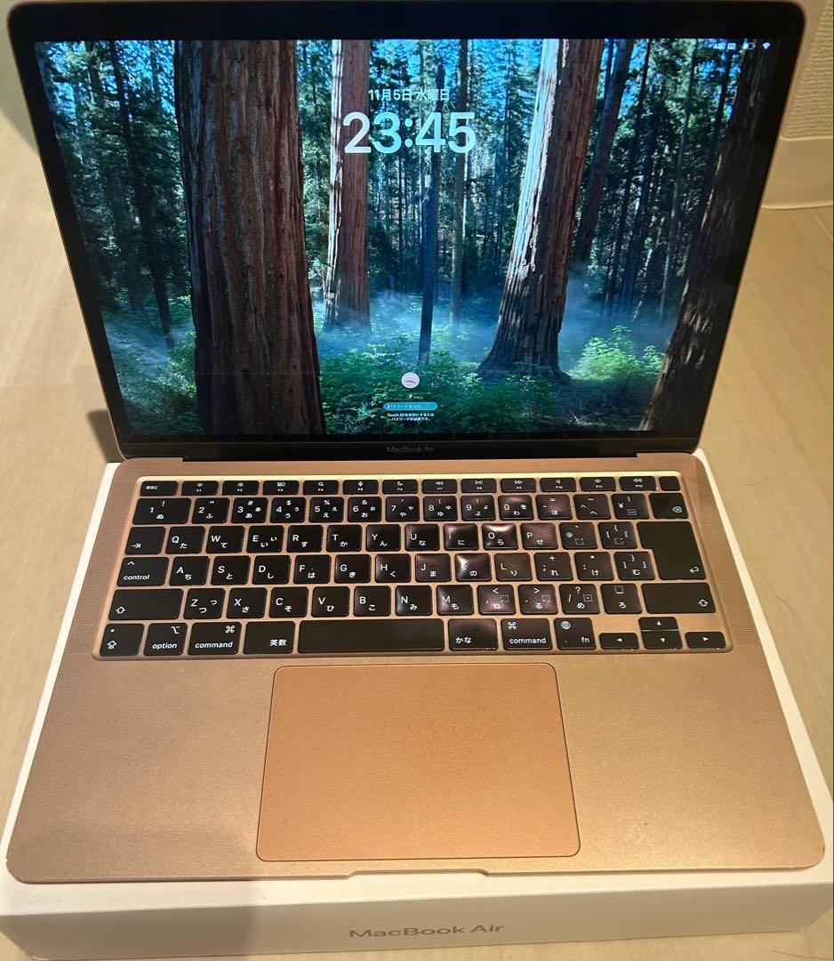 MacBook Air 2020 M1 13インチ 16GB 256GBゴールド
