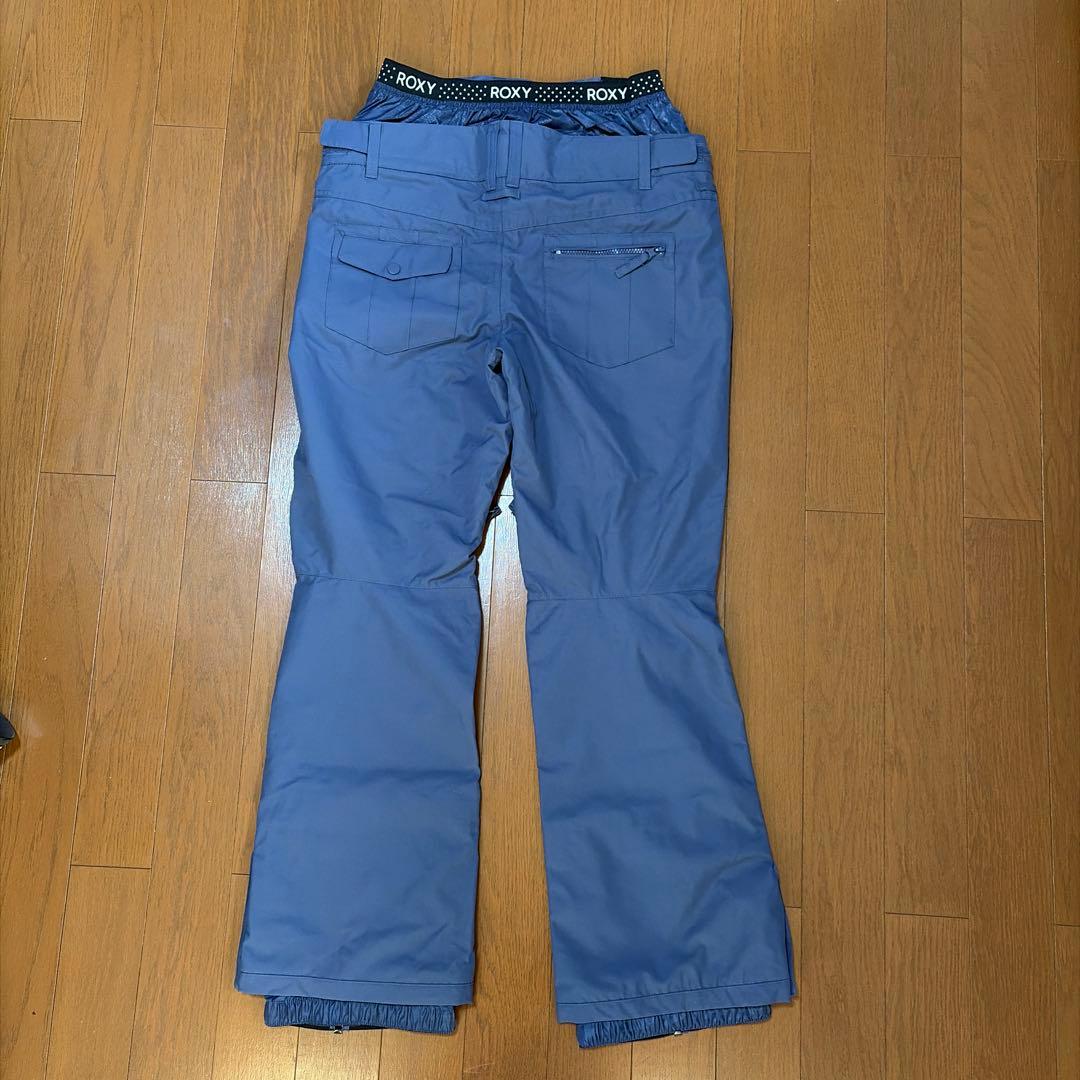 【タグ付き未使用】ROXY スノーボードウェアパンツ L ブルーレディース★値下