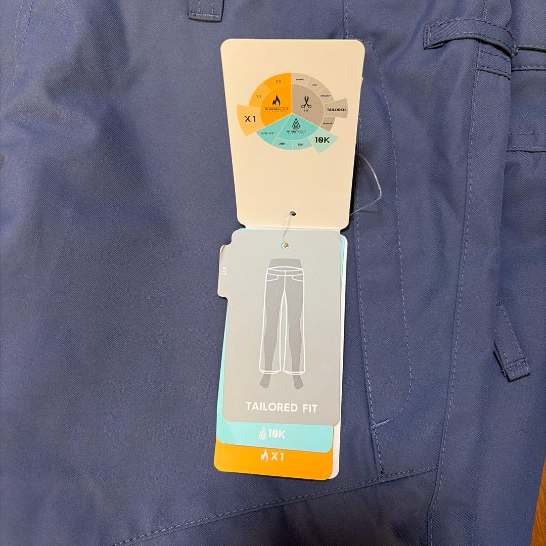 【タグ付き未使用】ROXY スノーボードウェアパンツ L ブルーレディース★値下