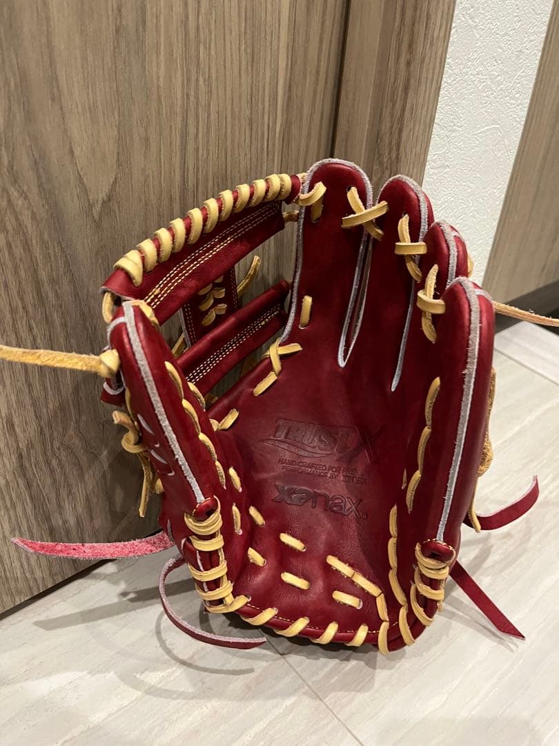 ザナックス　一般硬式野球 トラストエックス 内野手用 BHG24IS1 超美品