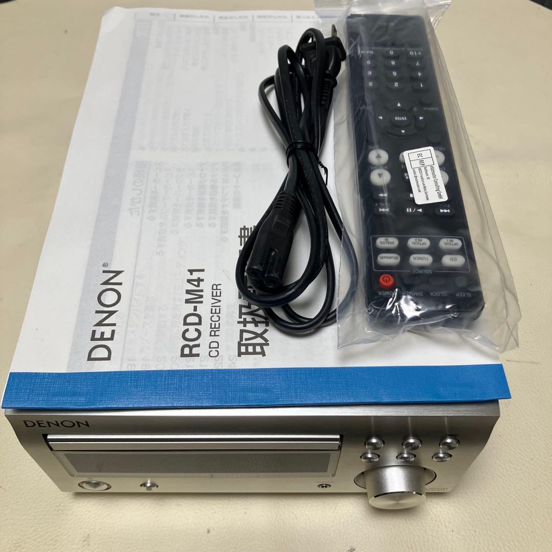 DENON CDレシーバー RCD-M41SP 整備動作品 2019年製