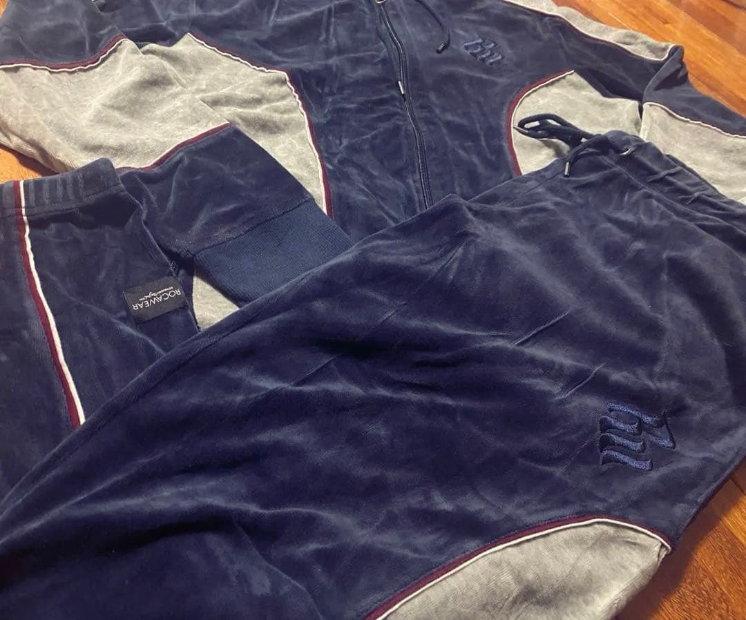 【メリーさん専用】ROCA WEAR ベロア セットアップ L