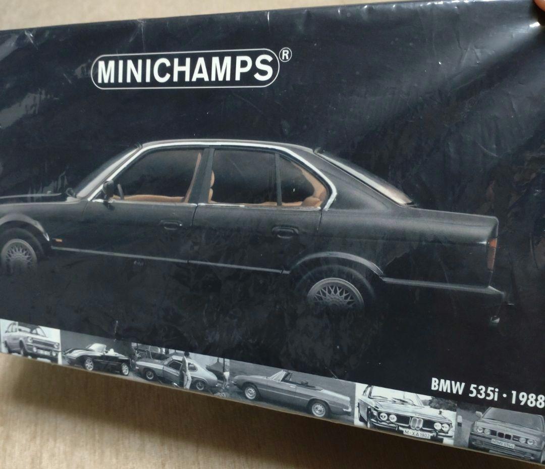 【新品・未開封】MINICHAMPS  535i 1988 1:18