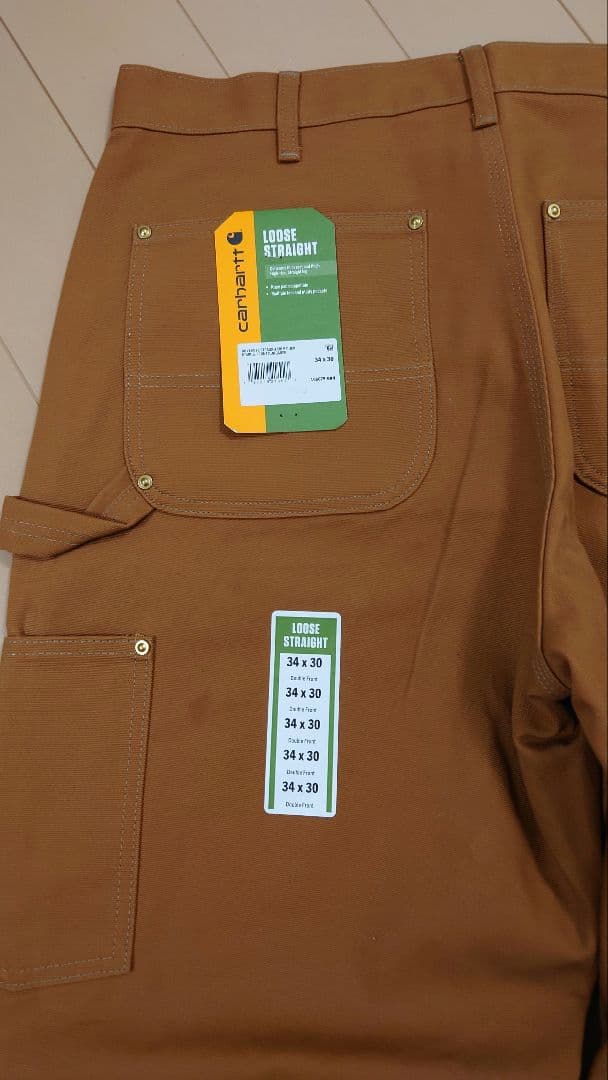Carhartt ダブルニー W34【 新品未使用】