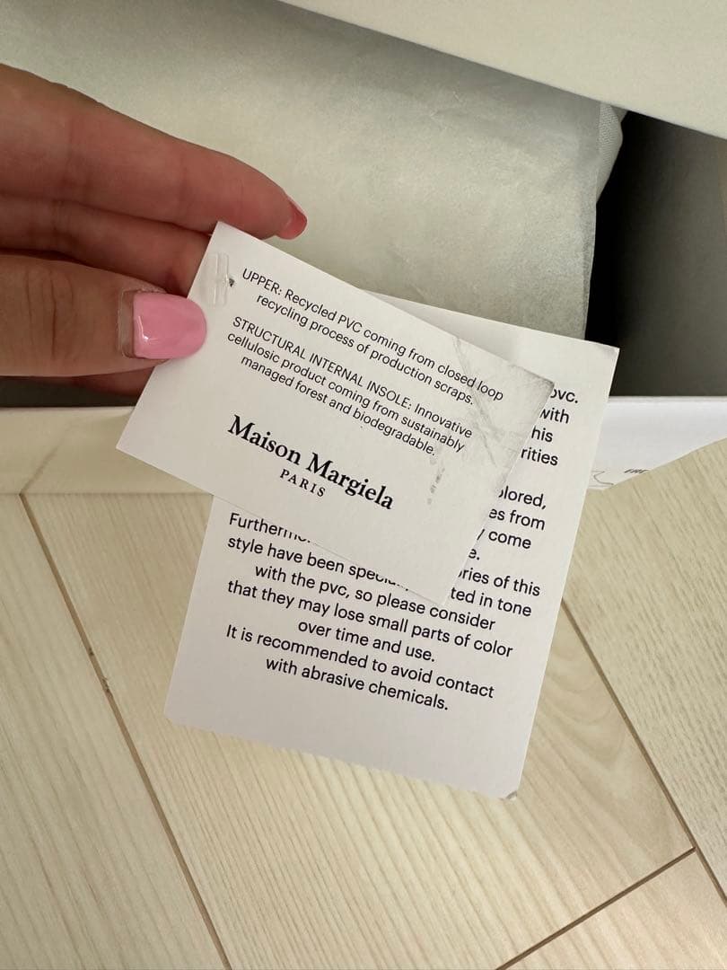 凛　Maison Margiela 足袋ブーツ　ラバーブーツ